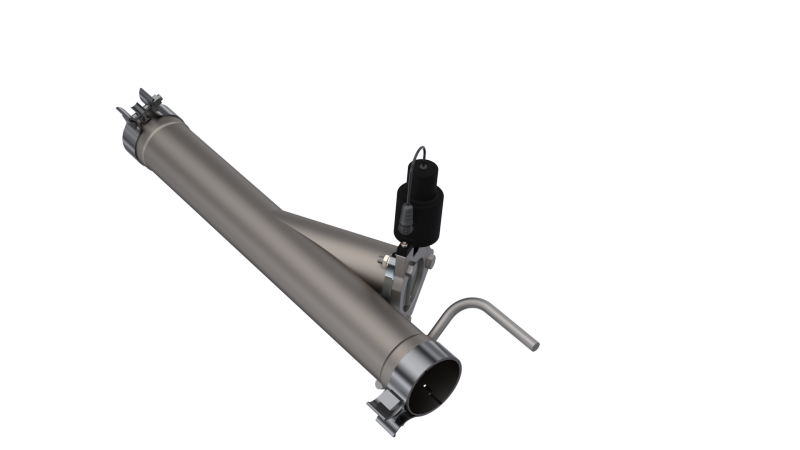 QTP 09-18 Ram 1500 3in 304SS Aggressor Cutout Mid Pipe 520009