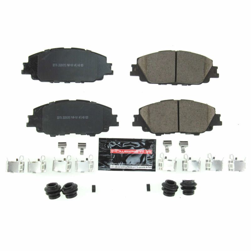Power Stop 2019 Toyota Corolla Front Z23 Evolution Sport Brake Pads w/Hardware Z23-2176