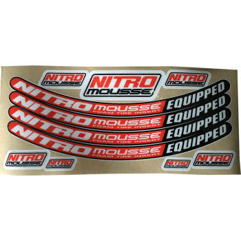 NITROMOUSSE Nitromousse Sticker Kit NMSK1