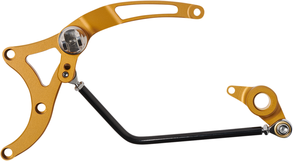 PERFORMANCE MACHINE (PM) Mid Control - Gold -Softail 0035-1172M-SMG