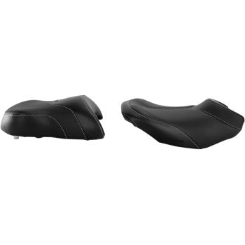 SADDLEMEN Adventure Tour Seat - Two-Piece - Low - Stitched - Black - BMW R1200GS 2013-2019 0810-BM33L