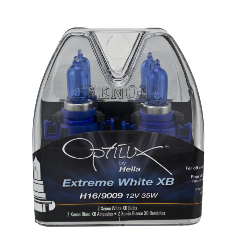 Hella H16/9009 12V 35W Xenon White XB Bulb (Pair) LAH71071282