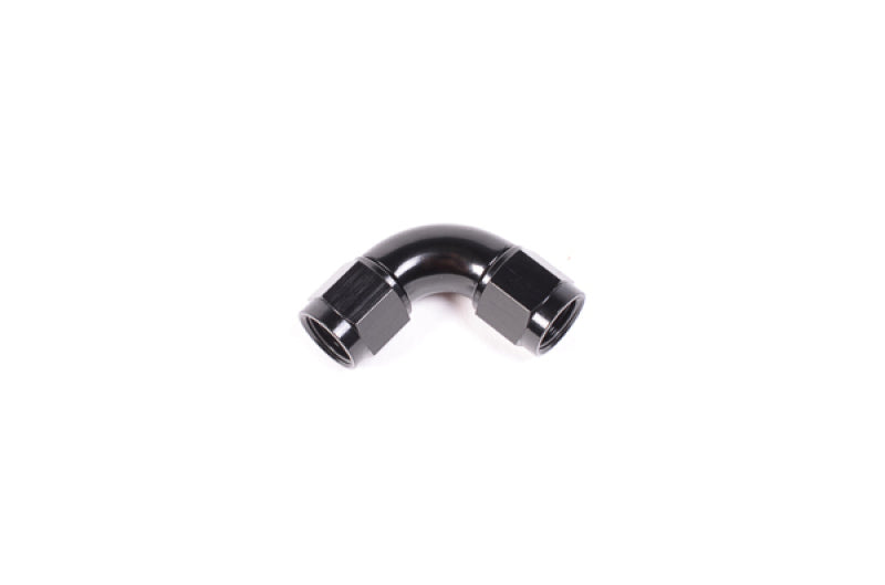 Radium Engineering 6AN Coupler Female to Female 90 DEG 14-0268