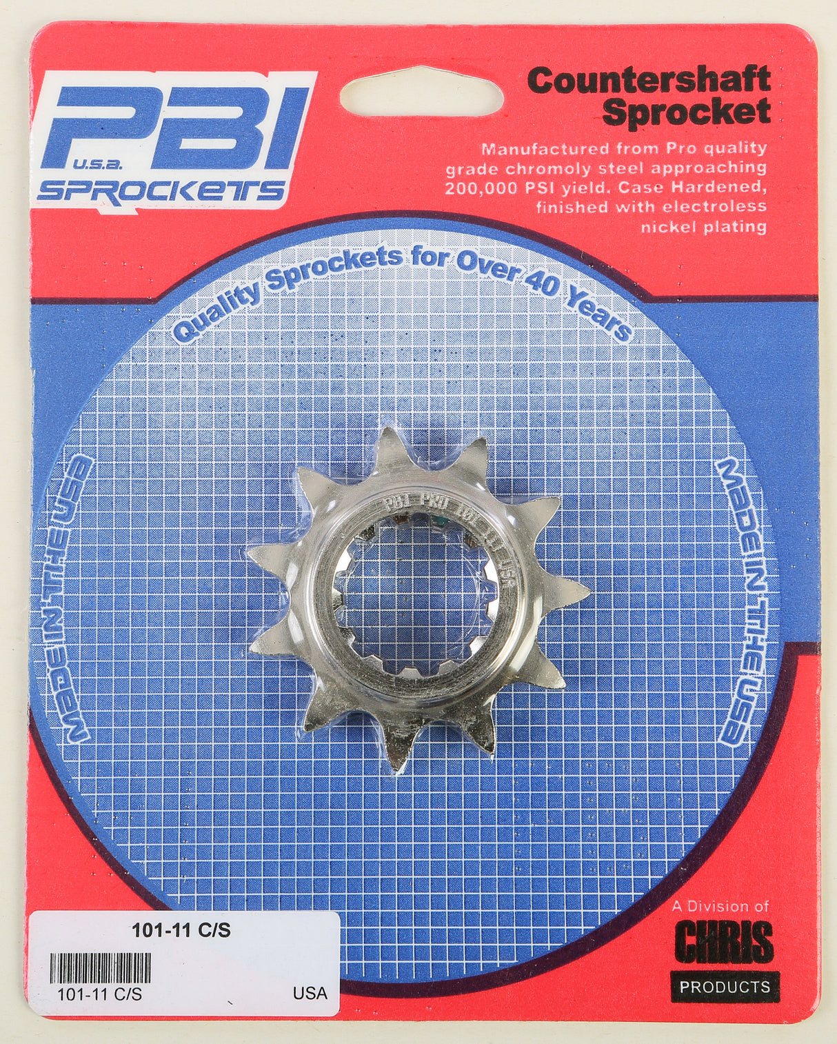 PBIFront Cs Sprocket Steel 11t-520 Hon101-11