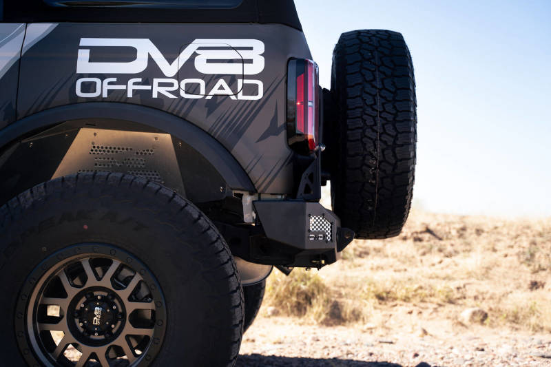 DV8 Offroad 21-22 Ford Bronco MTO Series Rear Bumper RBBR-01