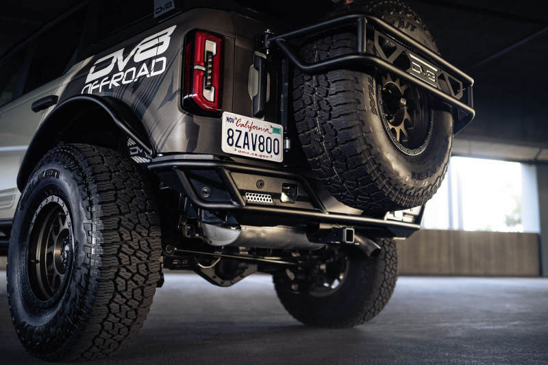 DV8 Offroad 21-23 Ford Bronco Competition Series Rear Bumper RBBR-04