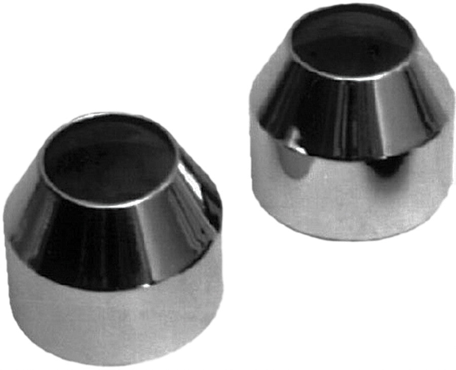 HARDDRIVE Fork Boot Caps Chrome Fx Xl W/35mm 23-0310