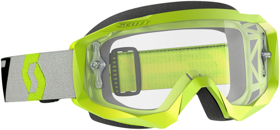 SCOTT Hustle Goggle X Yellow/Grey W/Clear Works 268183-4331113