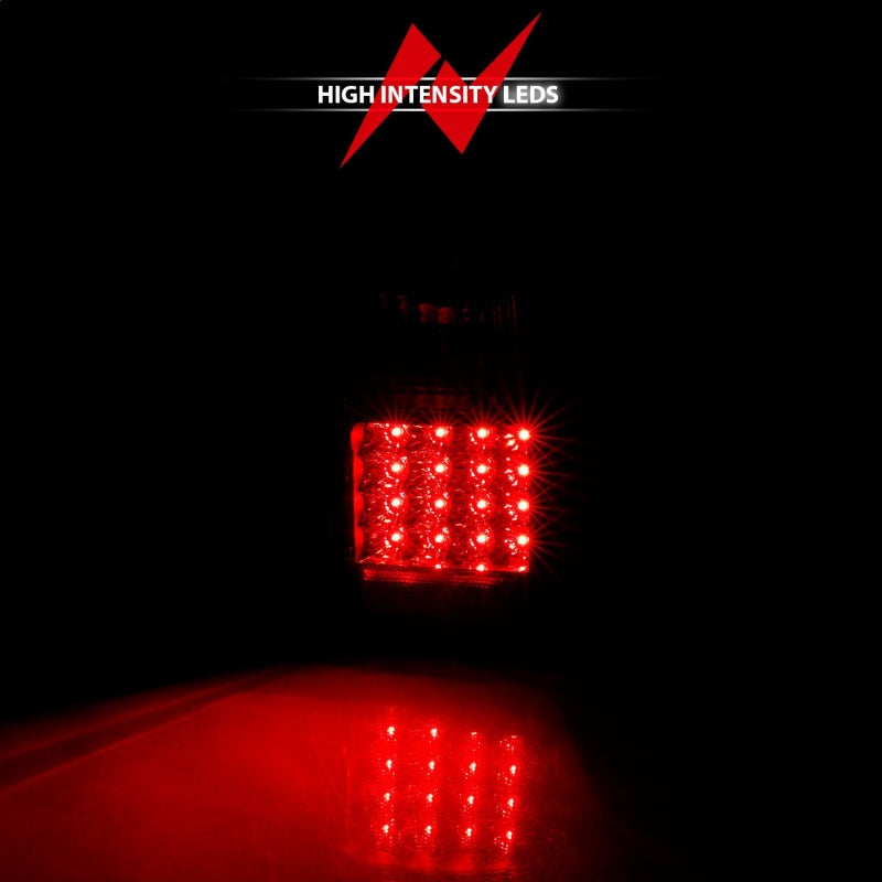 ANZO 2001-2002 Toyota 4 Runner LED Taillights Black 311099
