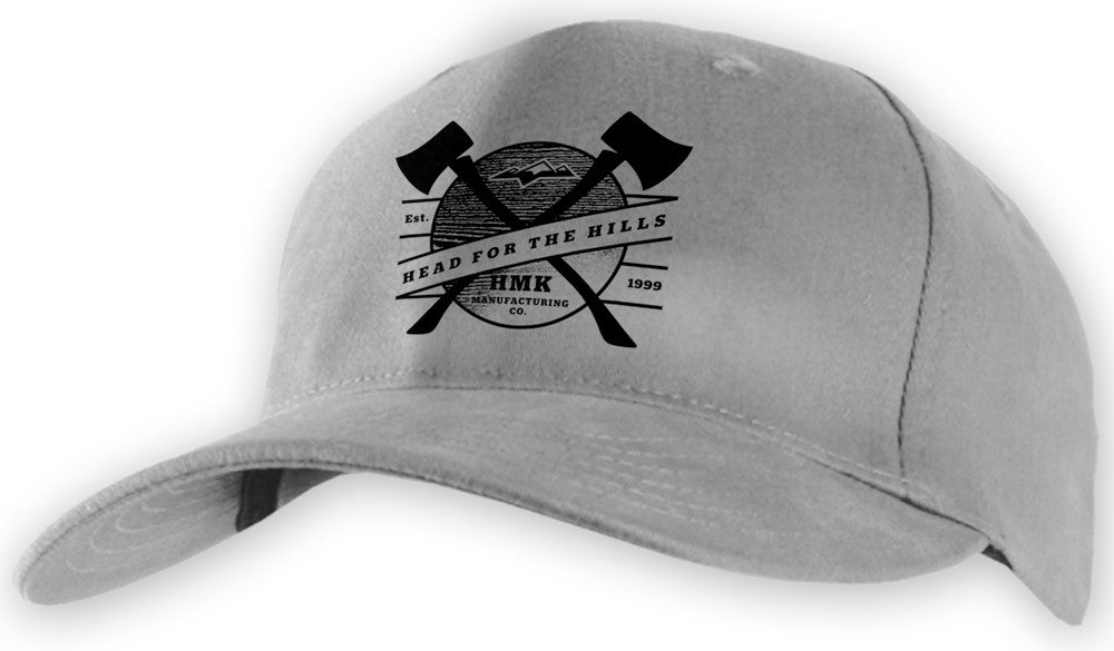HMK Axes Flex-Fit Cap (Grey) HM5AXESG