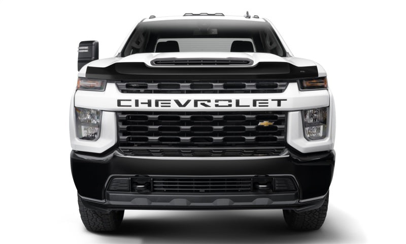 AVS 2020 Chevrolet Silverado 2500 Aeroskin Low Profile Hood Shield - Smoke 322187