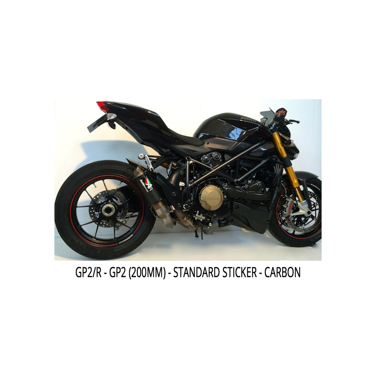 Austin Racing 848 & 1098 STREETFIGHTER GP1/R & GP2/R DE CAT RACE EXHAUST SYSTEM