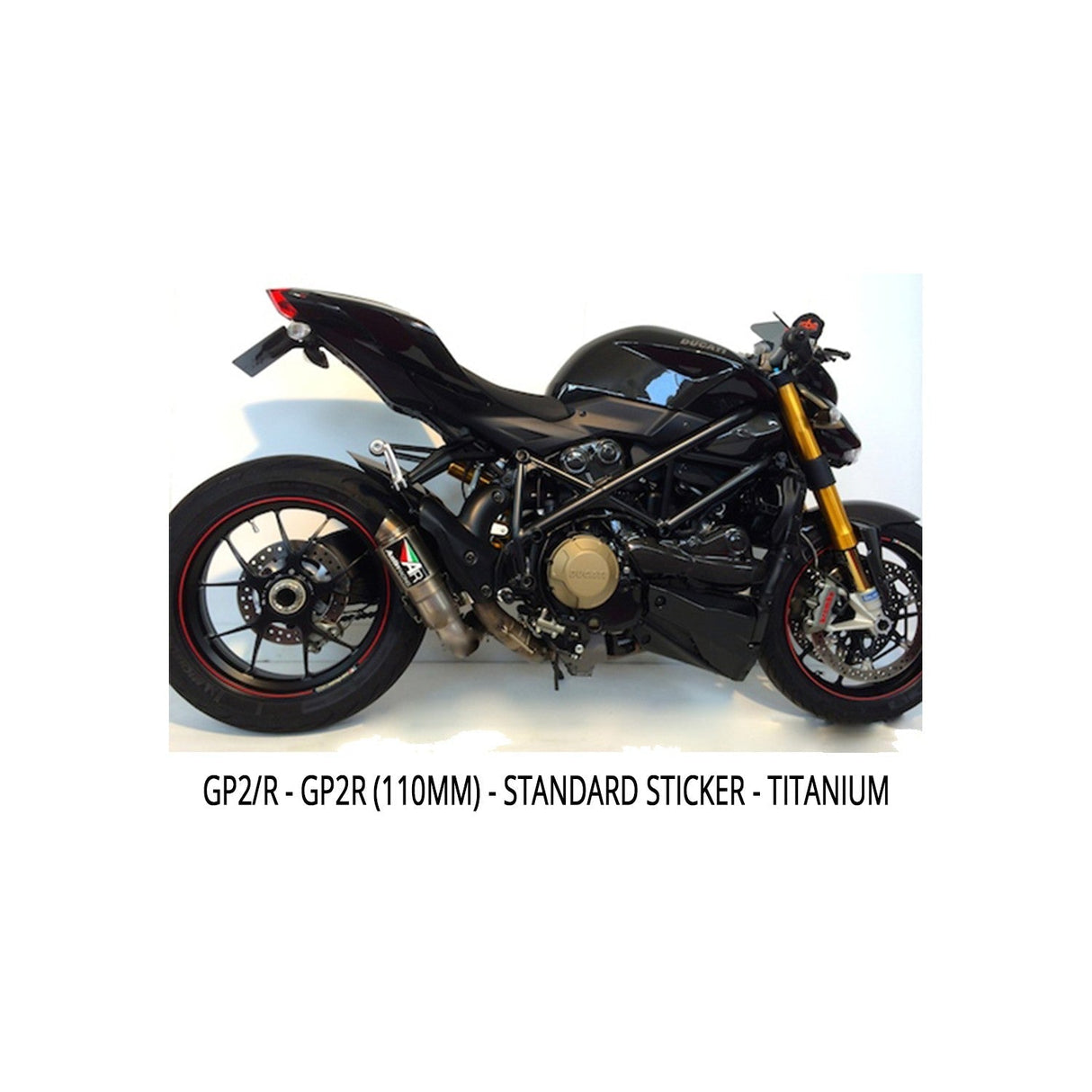 Austin Racing 848 & 1098 STREETFIGHTER GP1/R & GP2/R DE CAT RACE EXHAUST SYSTEM