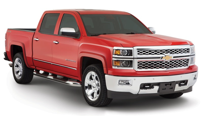 Bushwacker 15-18 Chevy Silverado 2500 HD Fleetside OE Style Flares 4pc 78.8/97.8in Bed - Black 40956-02
