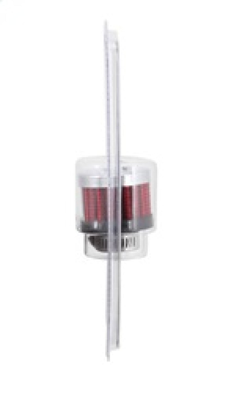 K&N Rubber Base Crankcase Vent Filter - 0.55in Flange ID 1.375in OD 1.125in Height 62-2480