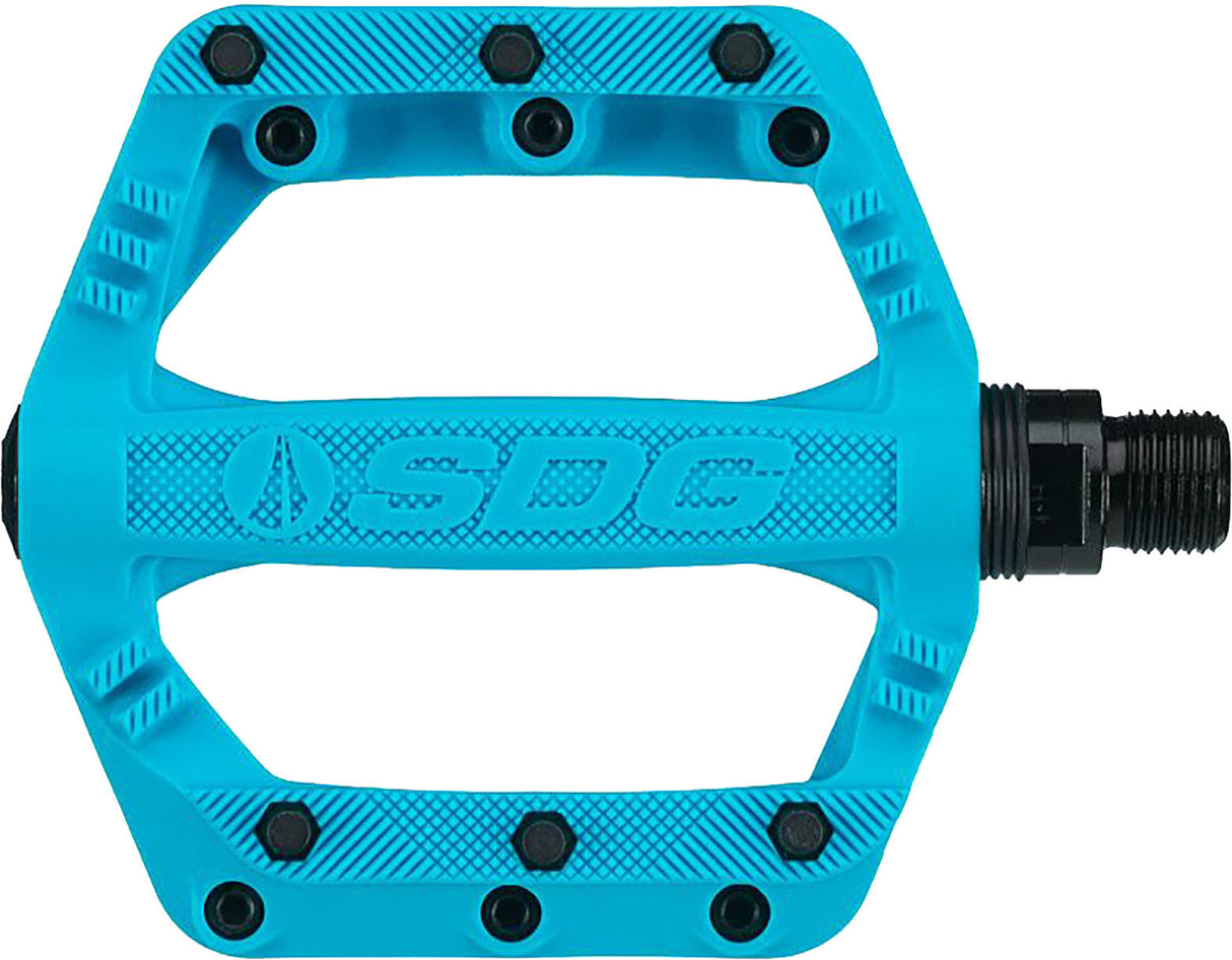 SDG COMPONENTS Slater Junior Pedal Blue 90x90mm 2