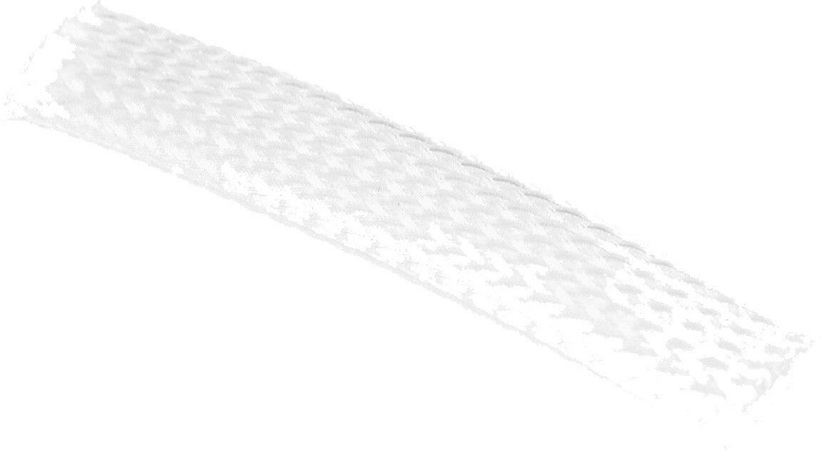 NAMZ CUSTOM CYCLE3/8" Flex Sleeving 10' Section Id WhiteNBFS-WH