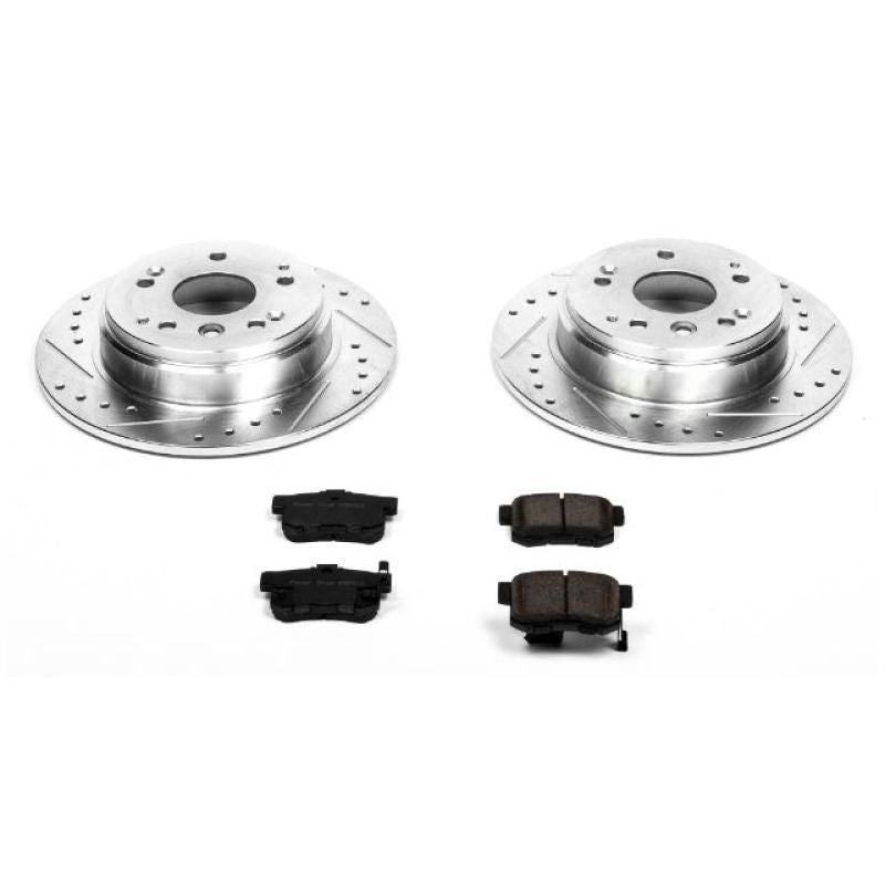 Power Stop 04-08 Acura TL Rear Z23 Evolution Sport Brake Kit K5399