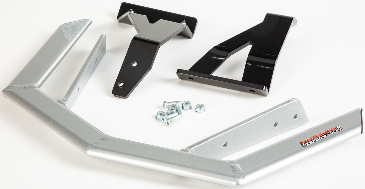STRAIGHTLINE Front Bumper A/C Silver 181-102-SILVER