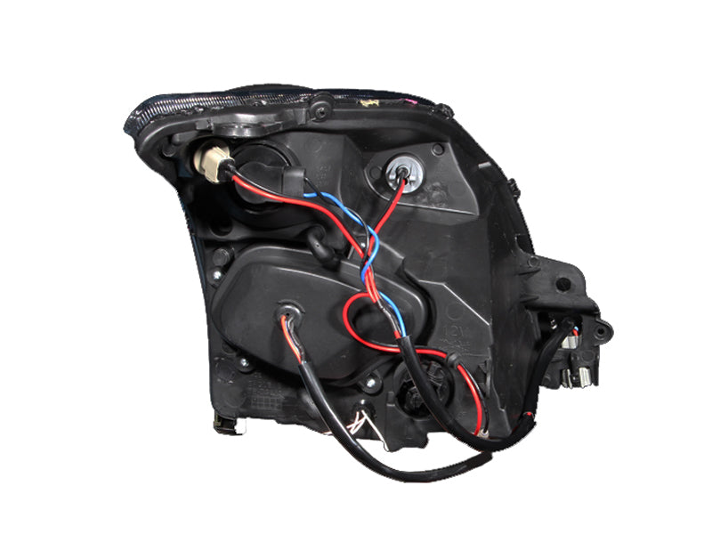 ANZO 2007-2012 Nissan Sentra Projector Headlights Black 121276