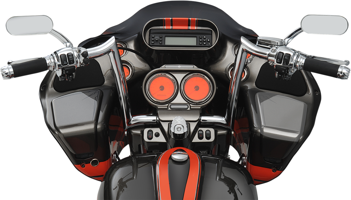 PAUL YAFFE BAGGER NATION Handlebar - Monkey - 10" - Chrome H00921