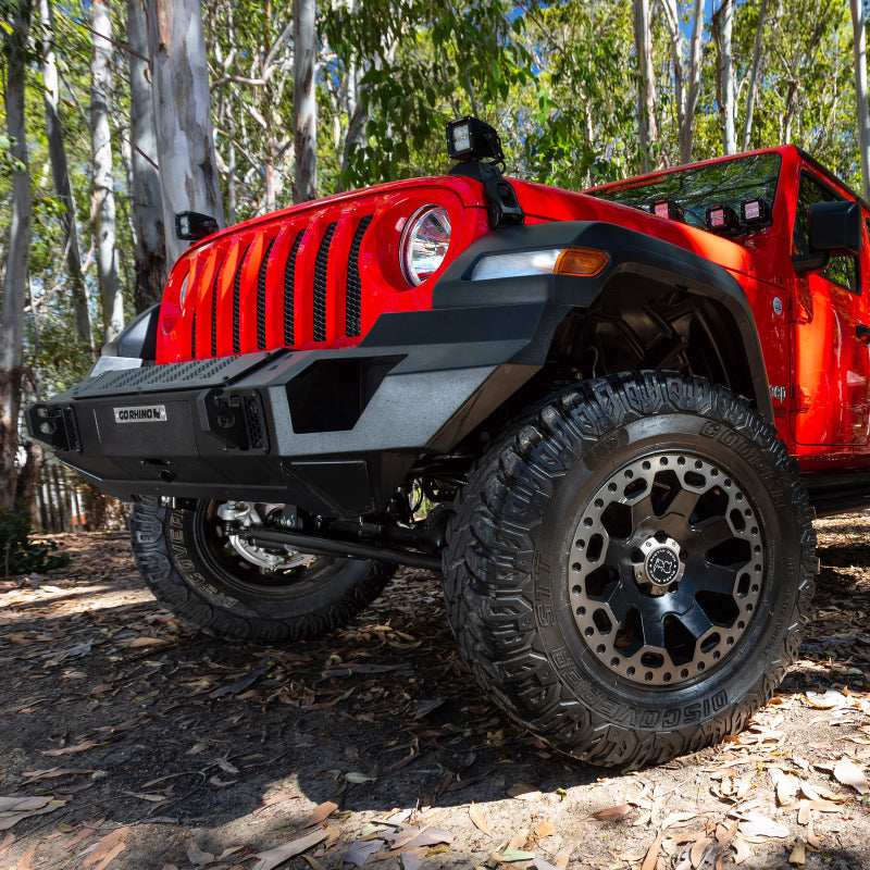 Go Rhino 07-20 Jeep Wrangler JL/JLU/JK/JKU/Gladiator JT Trailline Front Full Width Bumper 230121T