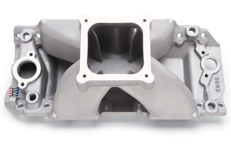Edelbrock Manifold BB Chevy Short Deck Super Victor II (565) CNC Port-Matched for 60409 CNC Heads 28962