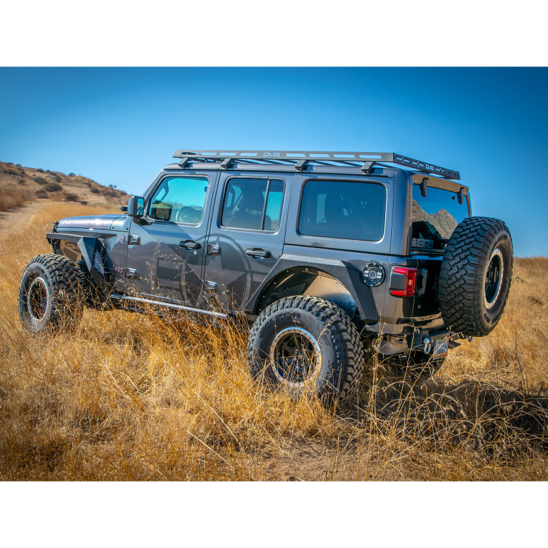 DV8 Offroad 18-21 Jeep Wrangler JL 4-Door Roof Rack RRJL-01