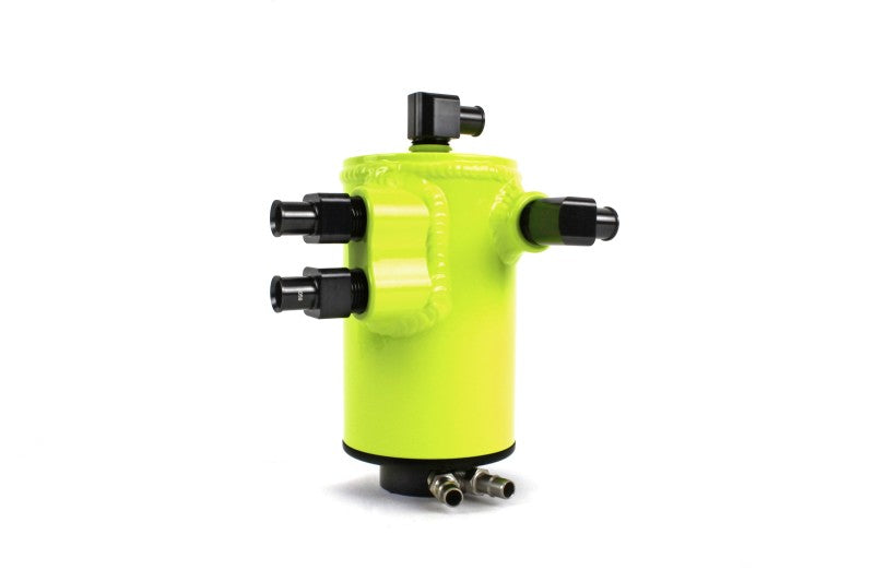 Perrin 08-14 Subaru WRX/STI Air Oil Separator - Neon Yellow PSP-ENG-606NY