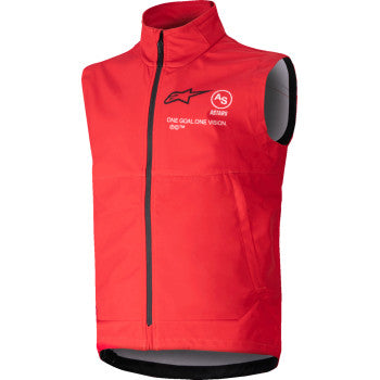 ALPINESTARS Techstar Softshell Vest - Red - 2XL 2930-0066