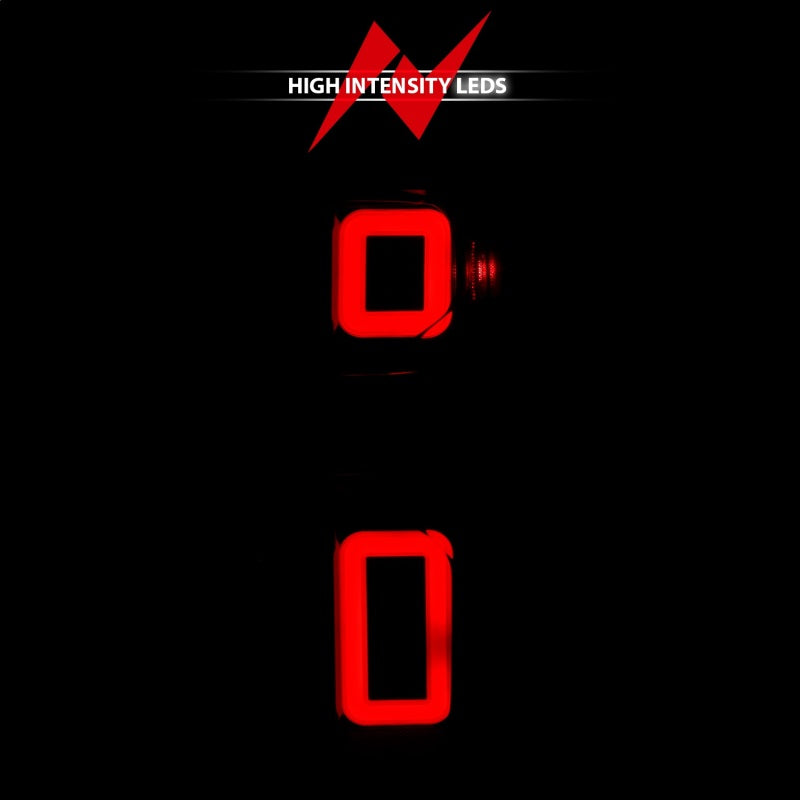 Anzo 19-21 Chevy Silverado Work TruckFull LED Tailights Black Housing Smoke Lens G2 (w/C Light Bars) 311418