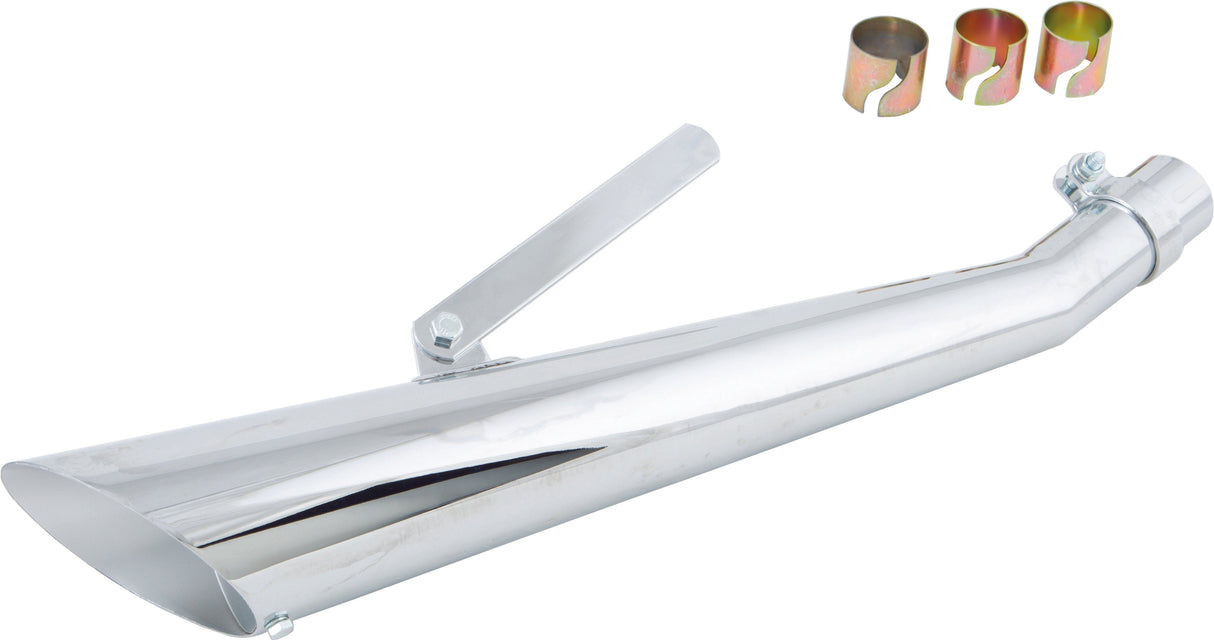 HELIX Universal Muffler Up Swept Slash 24 240-2100