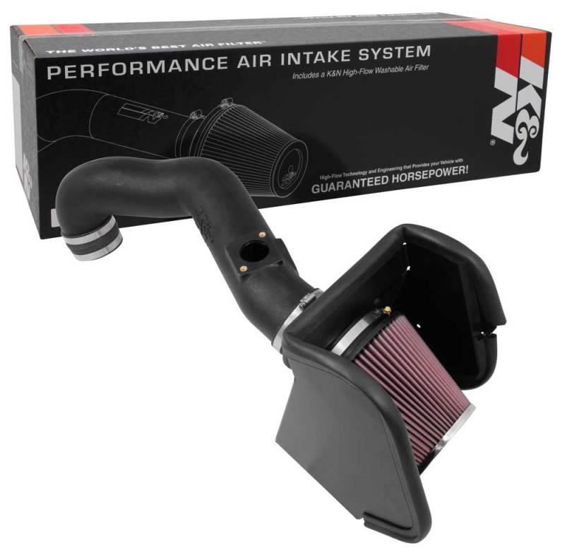 K&N 16-17 Nissan Titan XD V8-5.0L DSL 63 Series Aircharger Performance Intake 63-6017