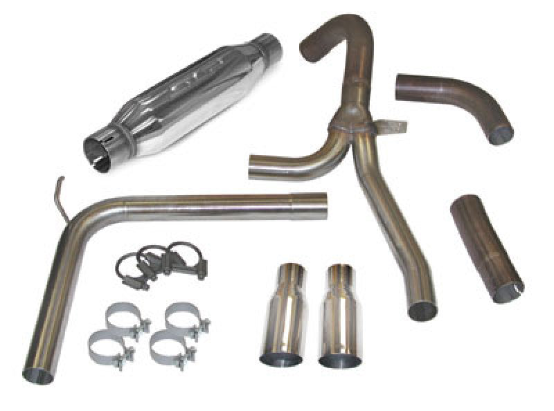 SLP 1998=2002 Chevrolet Camaro LS1 LoudMouth Cat-Back Exhaust System w/ 3.5in Slash Cut Tips 31042A