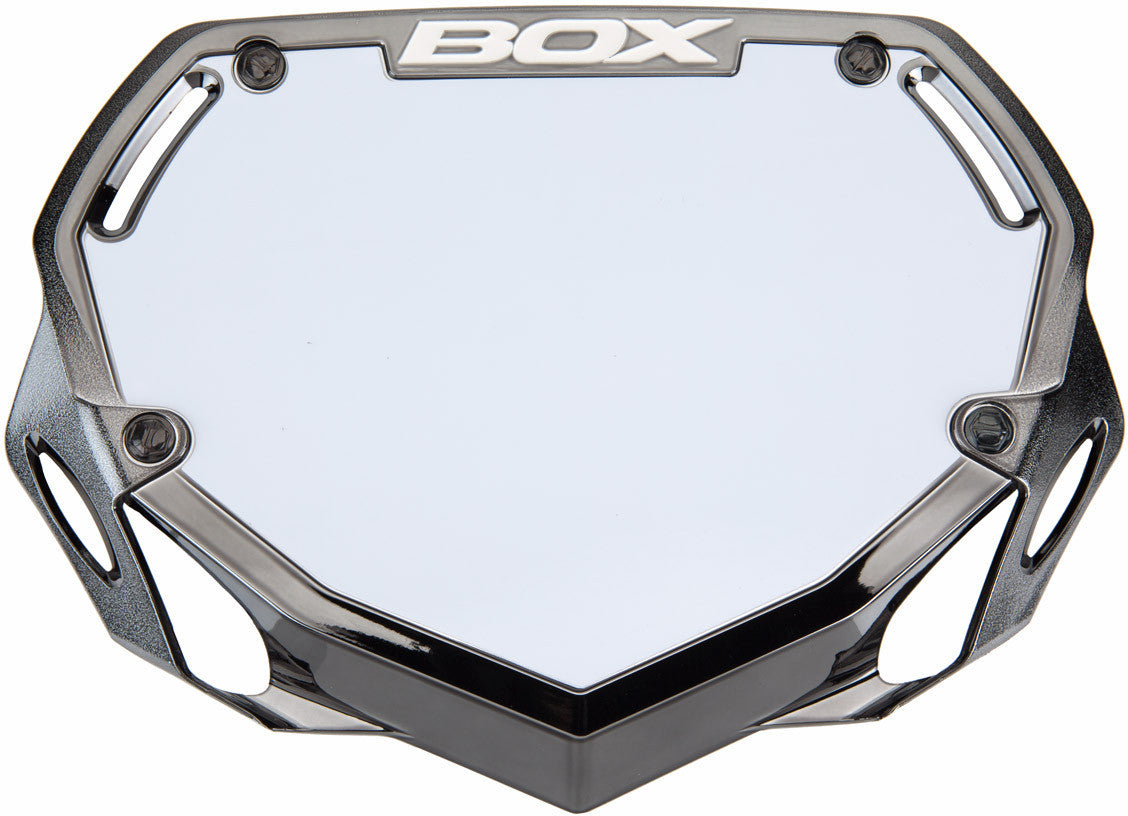 BOX Phase 1 Mini Plate Black Chrome BX-NP16CHRSM-BK