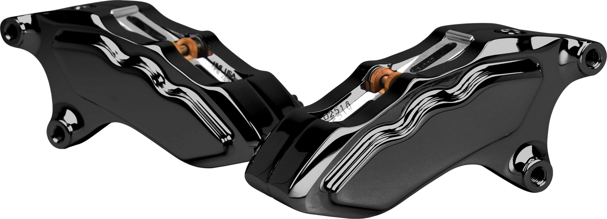 HAWG HALTERS INC 6 Pist Front Dual Caliper Kit Black W/ 11.8" Rotor FKDDAB6018D
