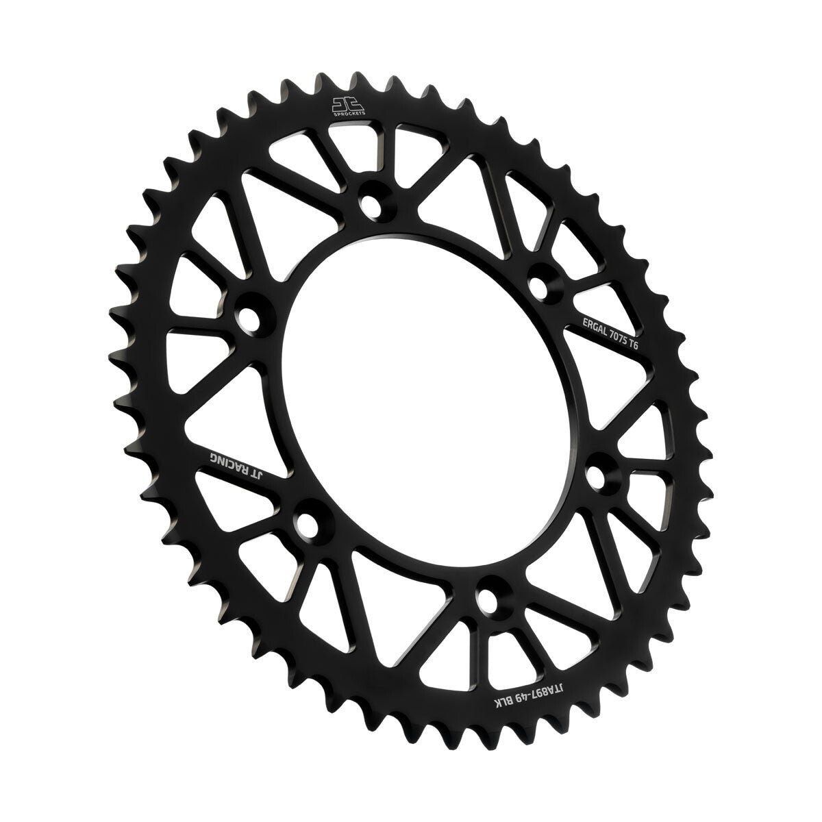 JTRear Racelite Sprocket Alum 49t-520 Blk Hus/Husq/KtmJTA897.49BLK