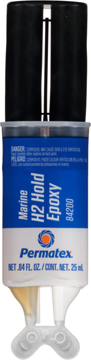 PERMATEXMarine H2 Hold Epoxy 25ml 6/Case84200