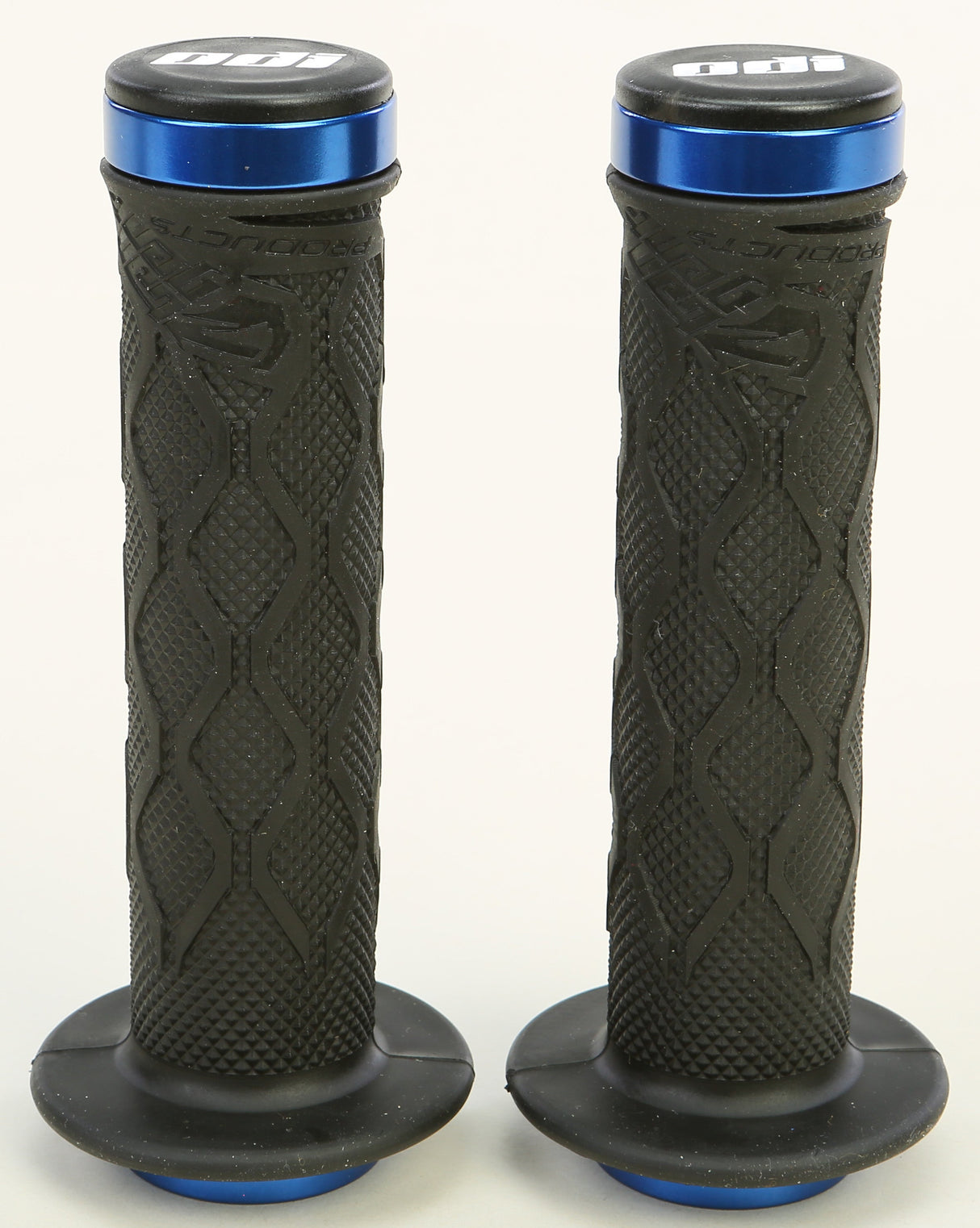 TANGENT Pro Lock-On Grips Black Blue 130mm 16-2103