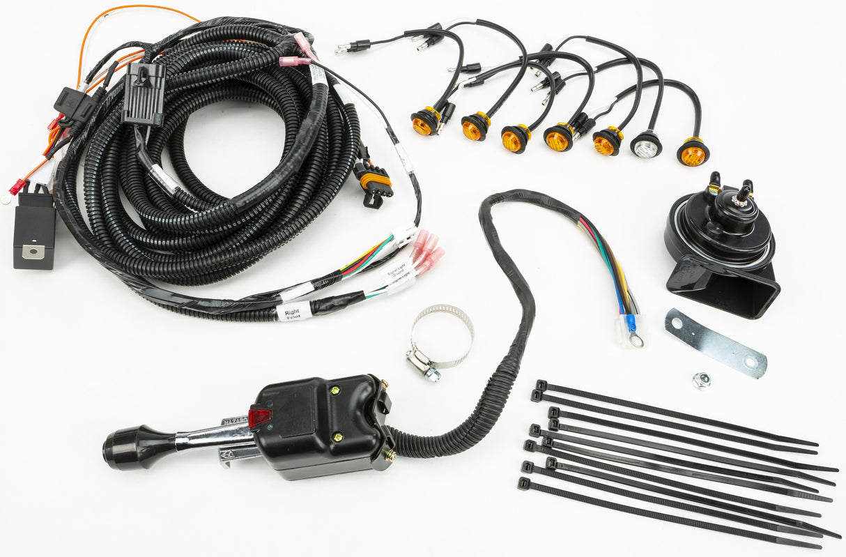 DUX Turn Signal Kit Deluxe W/Column Lever TSK-P-RZR-003
