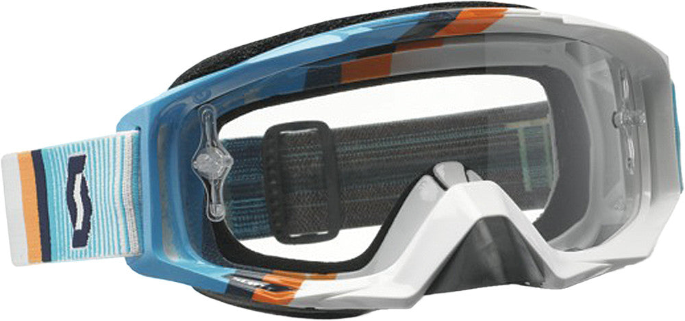 SCOTT Tyrant Goggle Fade White/Blue W/Clear Lens 221330-4045041