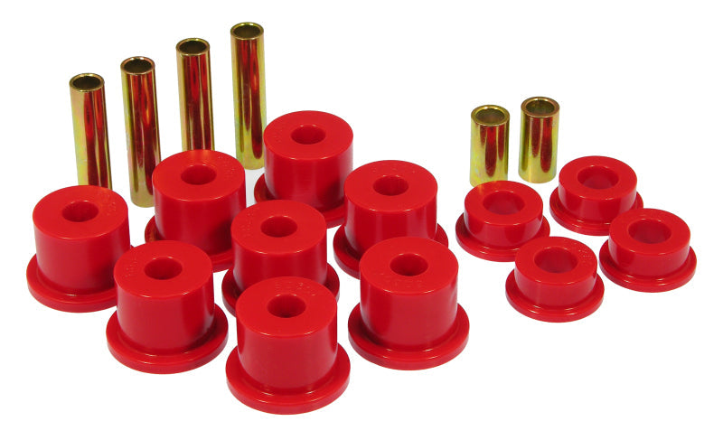 Prothane 80-98 Ford F250/350 4wd Front Spring Bushings - Red 6-1012