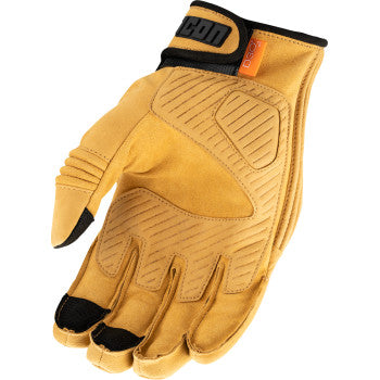 IN STOCK ICON Long Track CX™ Gloves - Tan - Large 3301-4895