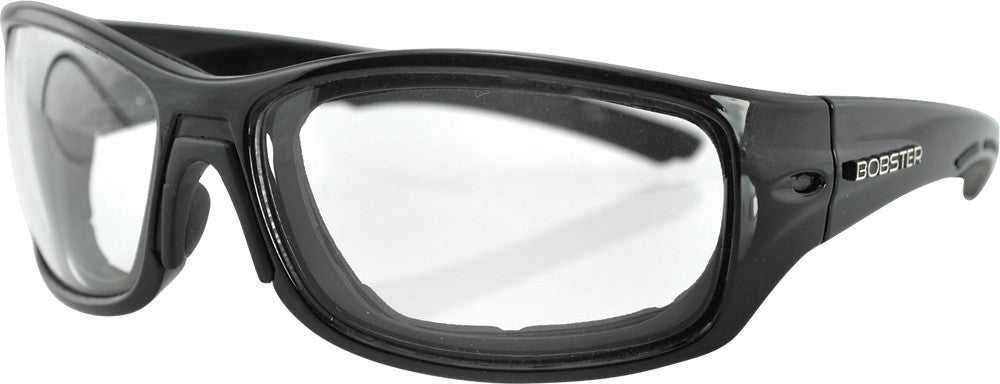 BOBSTER Rukus Sunglasses Black Anti-Fog W/Photochromatic Lens ERUK001