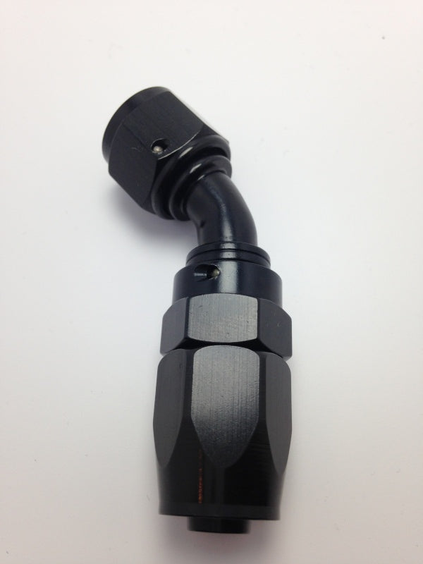 Fragola -10AN x 60 Degree Pro-Flow Hose End - Black 226010-BL