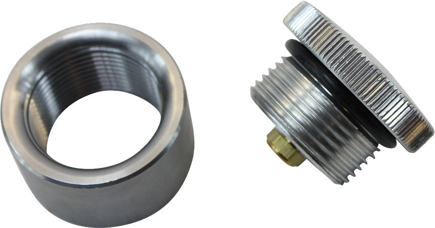 TC BROS Aluminum Vented Filler Cap W/Bung 105-0147
