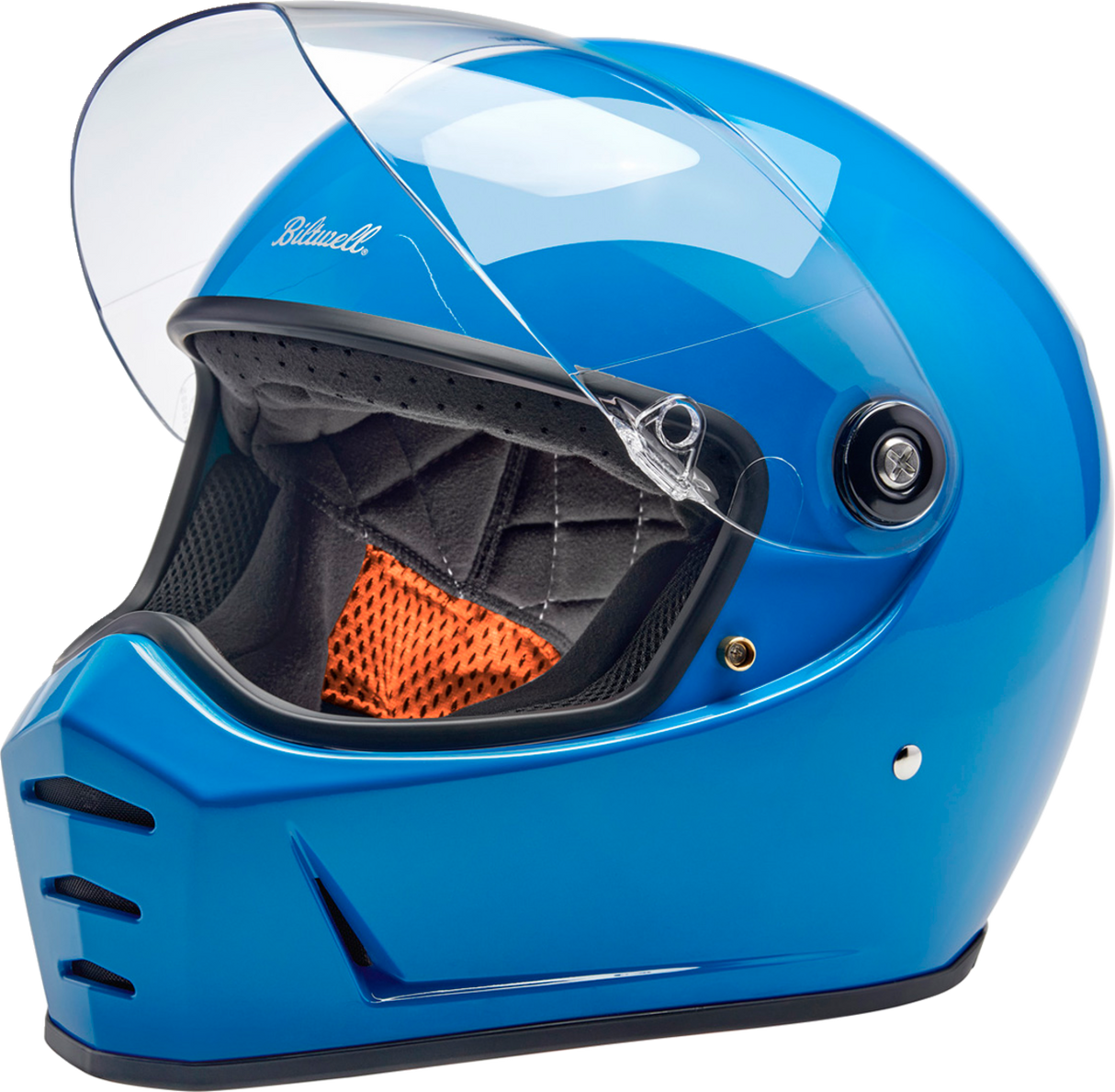 Casco BILTWELL Lane Splitter - Azul Tahoe brillante - XL 1004-129-505