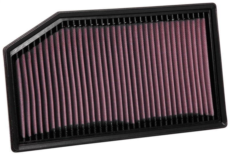 K&N 2018 Jeep Wrangler JL 2.0L/3.6L F/I Drop In Air Filter 33-5076