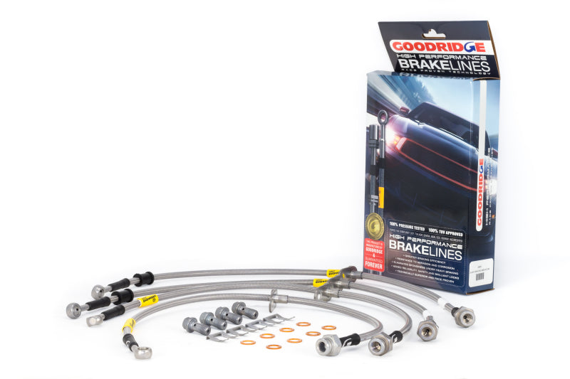 Goodridge 17-18 Honda Civic Hatchback SS Brake Lines 20041