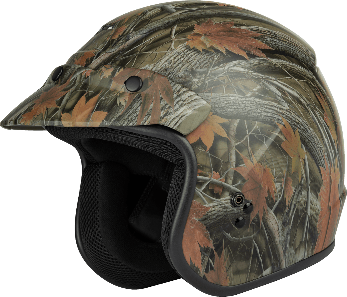 GMAX Of-2 Open-Face Helmet Leaf Camo Xs G1021563